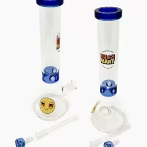 Kushmart | Glass Bong 14" w/ Glass Flower Bowl