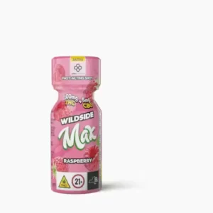 WildSide Max Shots | 20:1 THC:CBG Raspberry Shot [2oz]