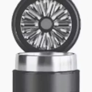 Flower Mill | 2.0" Next-Gen Premium Stainless | Black