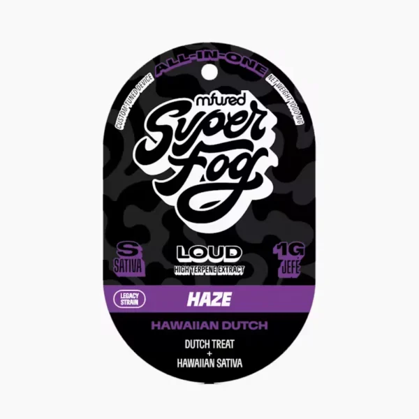 Mfused: - Hawaiian Dutch - Superfog -Loud High Terpene Extract Vape - 1g AIO