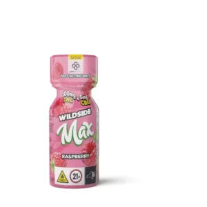 WildSide Max Shots | 20:1 THC:CBG Raspberry Shot [2oz]
