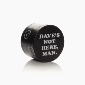 Cheech & Chong 63mm Dave's Not Here, Man 4pc Metal Grinder