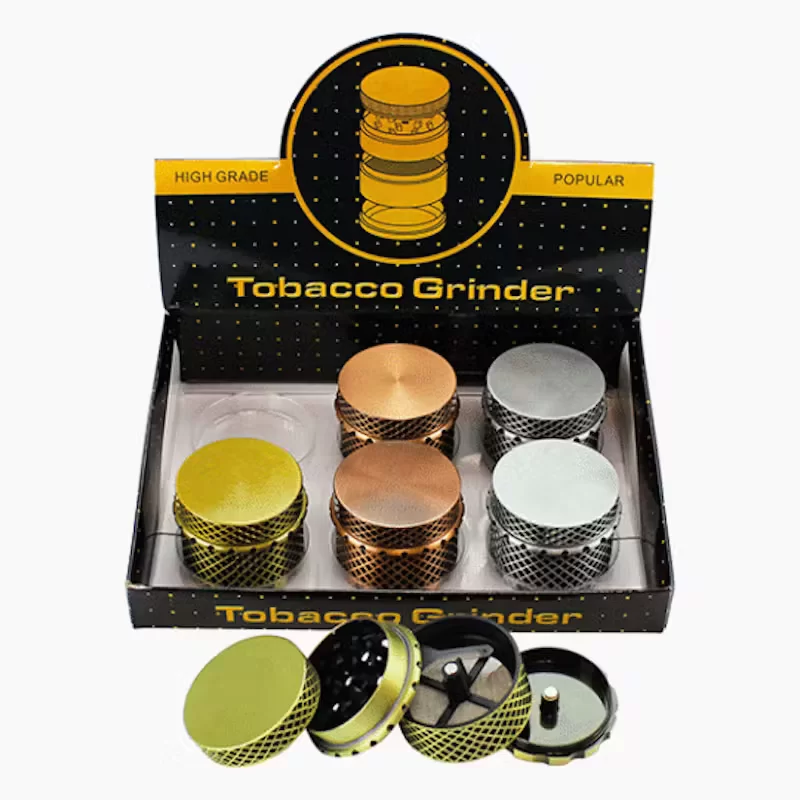 Etain Metal Small Grinder - Silver