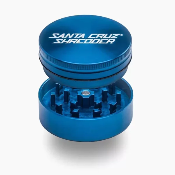 Santa Cruz Shredder | Small 2-Piece Aluminum Grinder | Blue