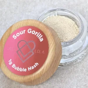 Lola Lola | Sour Gorilla | Bubble Hash | 1.0g