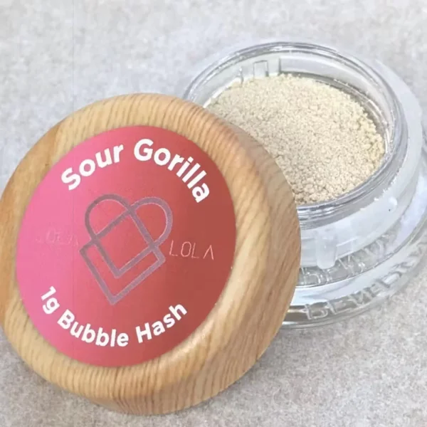 Lola Lola | Sour Gorilla | Bubble Hash | 1.0g