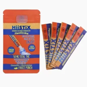 HiiSTiX | Fruit Punch | Beverage Enhancer | 50mg | 5 Pack