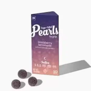 Grön 1:1:1 Blackberry Lemonade Pearls - CBD/CBN/THC