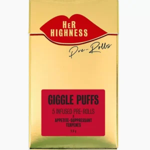 HER Highness | Giggle Puffs | Hybrid | Infused Pre-Roll | 5Pk 2.5 g