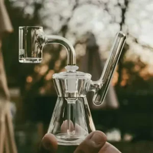 GRAV® Hourglass Pocket Bubbler: Clear