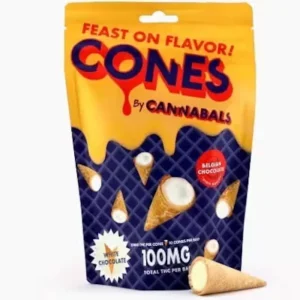 Cannabals - White Chocolate Cones | 10pk 0.01 g