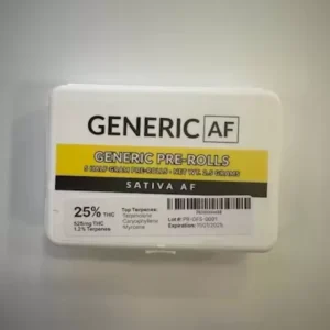 Pre-Roll | Generic AF | Sativa AF | 5pk
