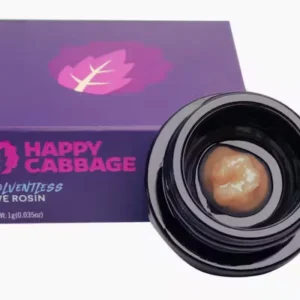 Happy Cabbage - Live Rosin Batter - Key Lime Zest - Concentrate 1g