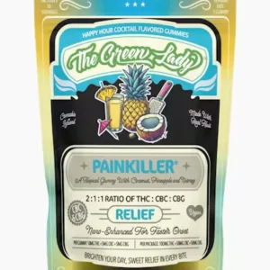 Painkiller 10mg Gummies10 Pack | The Green Lady