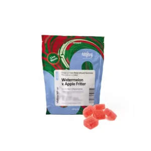 Watermelon x Apple Fritter Live Resin Gummies | 100mg 10pk