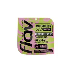 Flav - Mega Rings - 100mg - Watermelon