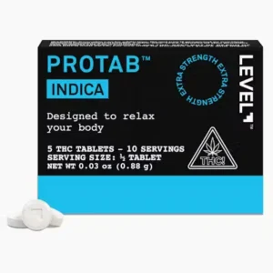 LEVEL Protab | Indica - Extra Strength | Pills | 5pk | 100mgTHC