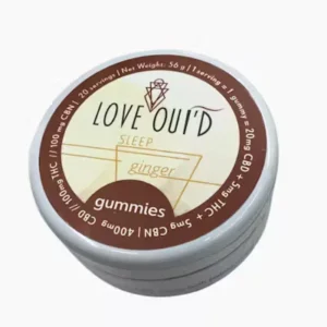 Love Ouid | Sleep Gummies | Ginger | 20 Count